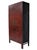Chinoiserie 96" Tall Red Lacquer Antique Chinese Chinoiserie-Style Cabinet For Sale - Image 3 of 15