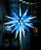 Blue Murano Glass Chandelier Sputnik Icicles Modern Chandelier For Sale - Image 8 of 9