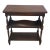 Mid-Century American Classical Three Tier Mahogany Magazine Rack Console Table For Sale