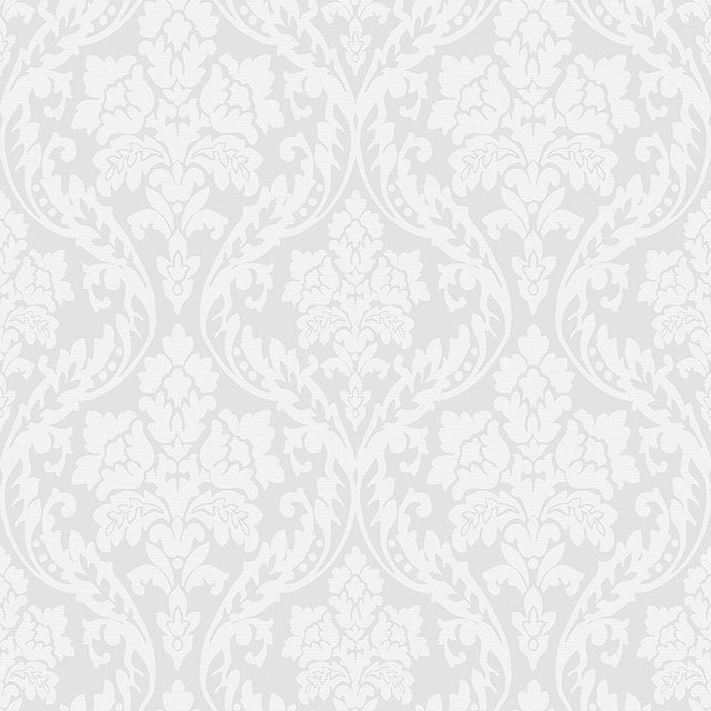 Sample - Borastapeter Firenze Wallpaper in Grey For Sale