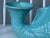 Hollywood Regency Turquoise Glazed Pottery Koi Fish Planter Gladding, McBean For Sale - Image 3 of 11
