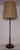 Wood Floor Lamp with Teak Base & Beige Wool Shade, 1970s For Sale - Image 7 of 7