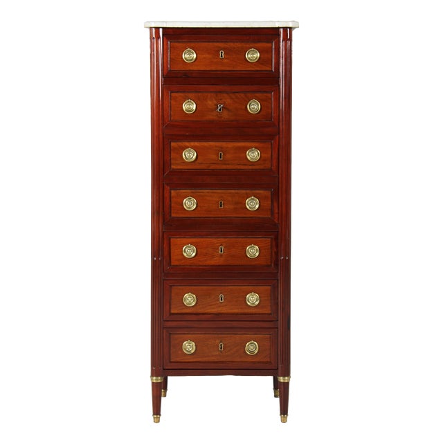 Louis XVI Secretary by G. Kintz, Late 18th Century For Sale