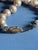 1970s Vintage Mid Century Japanese Glass Faux Pearl Necklace With Filigree Fishhook Clasp For Sale - Image 5 of 10
