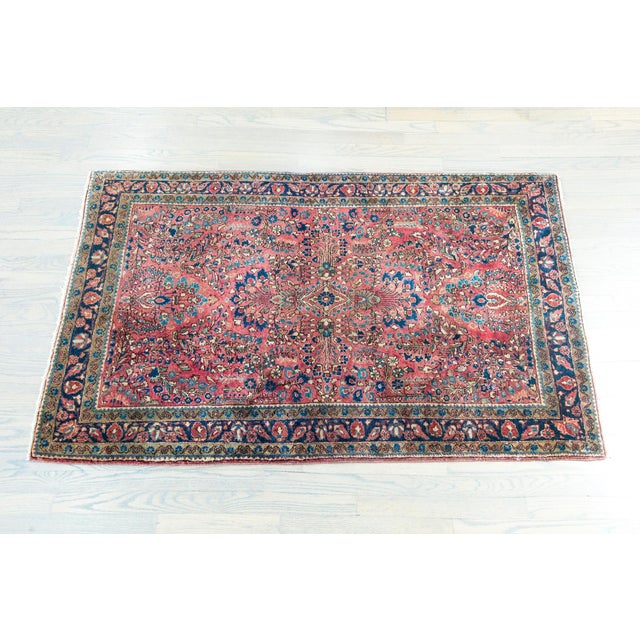 Early 20th Century Persian Sarouk Rug For Sale - Image 11 of 11
