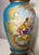 Large Antique Ornate Sevres Painted Porcelain Bronze Electric Table Lamp Vase For Sale - Image 9 of 16
