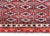Red Early 20th Century Persian Yamut Bag Face Rug For Sale - Image 8 of 14