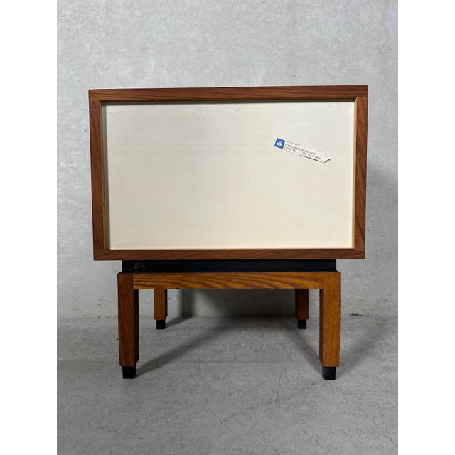 Brown Vintage Bedside Table from MDK, 1960s For Sale - Image 8 of 9