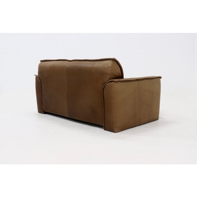 Animal Skin Leather Sofa by Hugo De Ruiter for Leolux, 1970s For Sale - Image 7 of 12