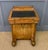 Victorian Inlaid Burr Walnut Davenport Desk, 1865 For Sale - Image 9 of 18