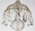 Metal Mid 20th Century Georgian Style Cut Crystal Chandelier For Sale - Image 7 of 13