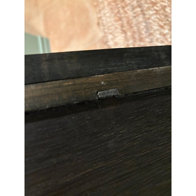 Pair of Chinese Reverse Glass Paintings — Republic Period, Circa 1938–1946 — Longevity & Domestic Harmony For Sale - Image 4 of 13