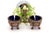 Silver Pearlescent Silver Salt and Pepper Shakers with Cutouts, Set of 2 For Sale - Image 8 of 8