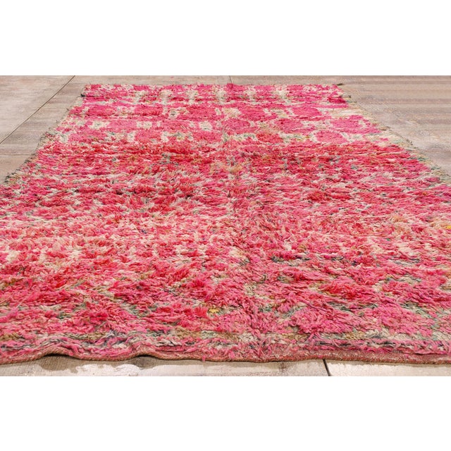 Vintage Boujad Moroccan Rug, 05'11 X 10'10 For Sale - Image 9 of 10