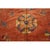 1920s Burnt Orange Field Floral Deco Oriental Antique Chinese Peking Knotted Rug For Sale In New York - Image 6 of 10