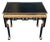 Japanese Antique Kasuga Table Gilt Decorated Black Painted Table For Sale