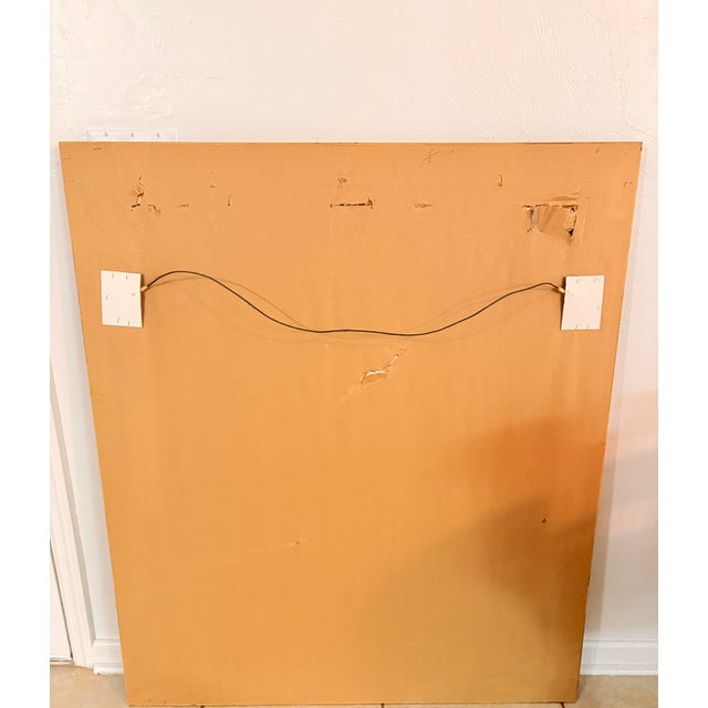 Vintage Signed & Numbered Landscape Print by B. Sikes (1997) in Large Ornate Carved Frame – 47” X 41” For Sale - Image 10 of 10