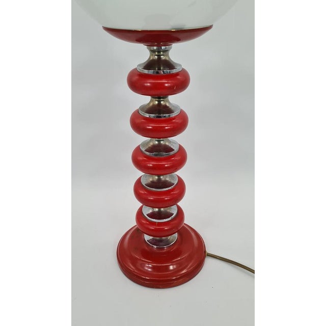 Space Age Table Lamp, GDR, 1970s For Sale - Image 4 of 15