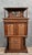 Antique Carved Walnut Cabinet with Terracotta Panels For Sale - Image 13 of 14