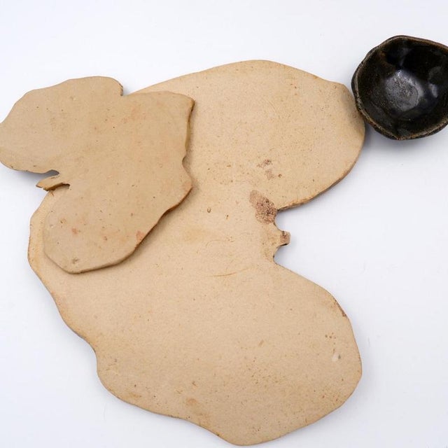 Fond Datelier Ceramics from N.Lebrun, Belgium, 1970s, Set of 5 For Sale - Image 15 of 16