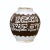 White ceramic vases with chiseled calligraphy The beauty of Arabic poetry meets the craftmanship of Moroccan pottery with...