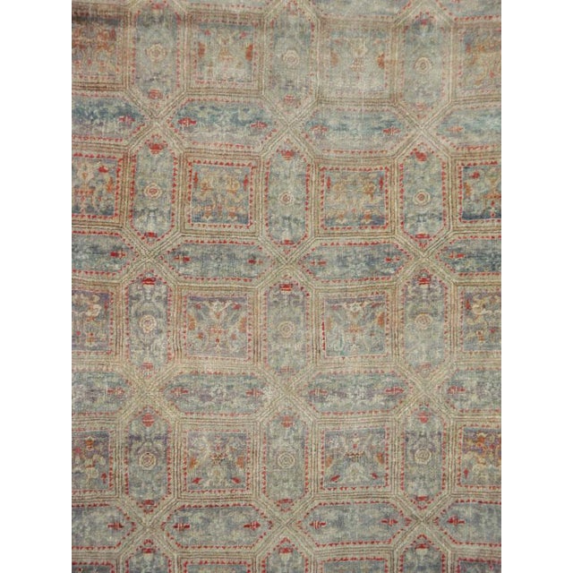An antique Turkish Herekeh accent rug handmade during the turn of the 20th century. Measures: 7' 0" x 10' 5".