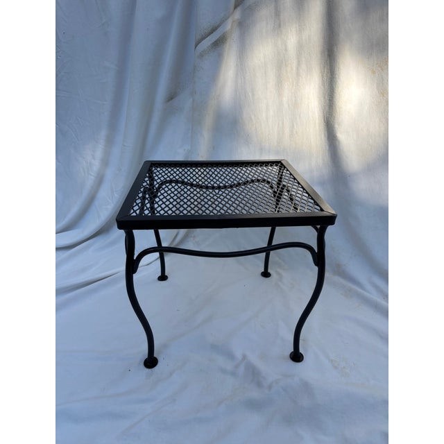 Mid Century Modern Petite Plant Stand / Foot Stool For Sale - Image 4 of 5