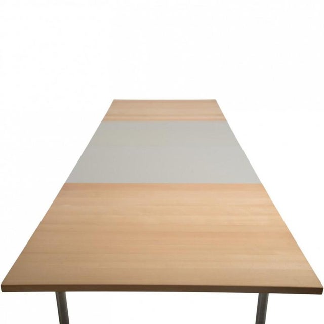 Model 322 Dining Table in Beech by Hans Wegner, 2000s For Sale - Image 9 of 15