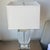 Pair Artemis Crystal Lamps These Robert Abbey lamps are a pretty touch to any table or nightstand. Visually they are...
