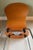 Pair (2) MCM Knoll Studio Sprite Orange Molded Plywood Side Chairs For Sale - Image 12 of 16