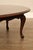 Brown Ethan Allen Queen Anne Style Cherry Drop Leaf Coffee Table For Sale - Image 8 of 18