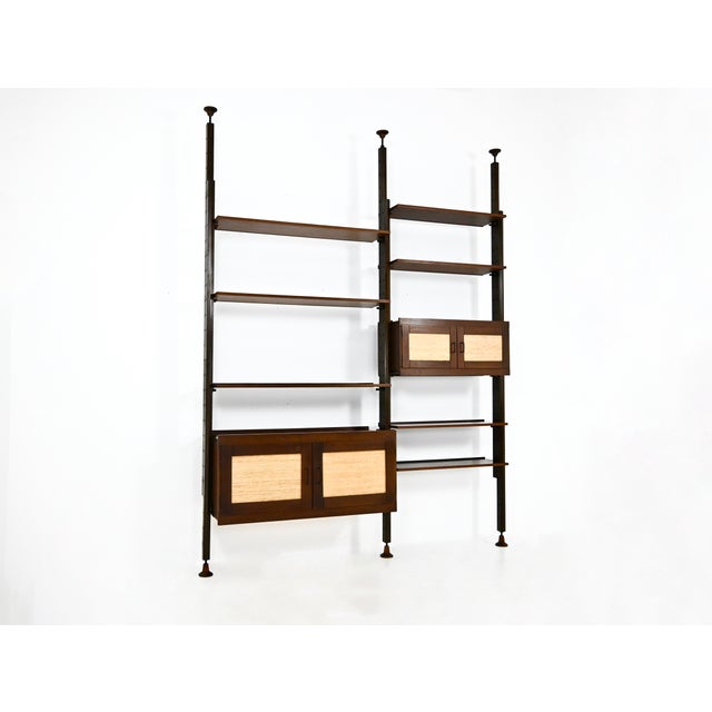 Wall Unit by Leonardo Fiori for Isa Bergamo, 1960s For Sale - Image 15 of 15