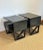 Vintage Modern Cantilever Dark Green Cerused Nightstands or Side Tables – a Pair For Sale - Image 9 of 12