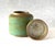1990s Vintage Stoneware Art Pottery Covered Jar Handmade by Gerry Williams For Sale - Image 5 of 12