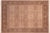 Tan Shabby Chic 1990's Pak-Persian Tan/Green Wool Rug - 8'3'' X 10'3'' For Sale - Image 8 of 9