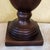 Vintage Traditional Wood-Look Urn Table Lamp With Floral Botanical Shade For Sale - Image 11 of 18