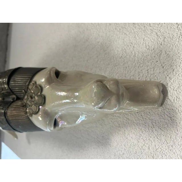 Art Deco Capricorn Wall Lamp, 1930s For Sale - Image 4 of 8