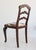 Set of Six French Provincial Oak Ladder-Back Dining Chairs W/ Upholstered Seats For Sale - Image 9 of 18