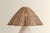 Boho Chic Mitzi Deanne 17.5 in. 1 Light Table Lamp in Aged Brass and Ceramic Creamy Oat Finish For Sale - Image 3 of 7