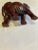 Vintage Carved Wood Elephant Figurine For Sale In Oklahoma City - Image 6 of 7