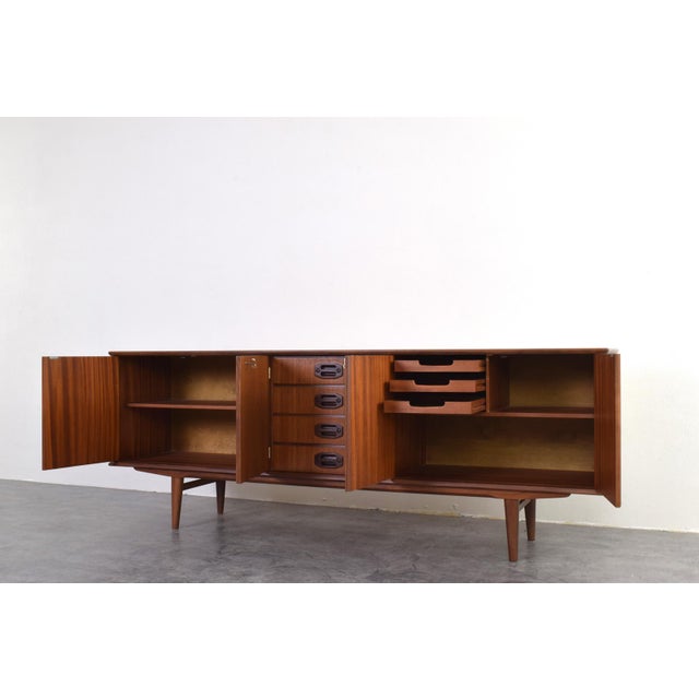 Mid-Century Modern Danish Teak Sideboard, 1960s For Sale - Image 11 of 17