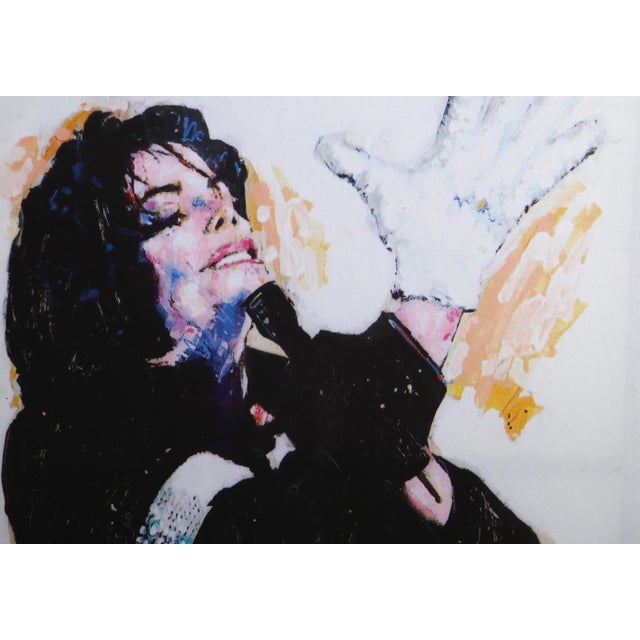 Michael Jackson Sid Maurer American (1926) Date: of Original : 2005 | Year Printed: 2011 Giclee print on canvas Size:...