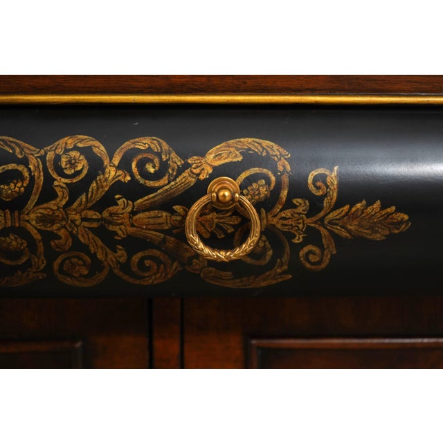 Maitland Smith Mahogany Empire Style Sideboard For Sale - Image 14 of 18