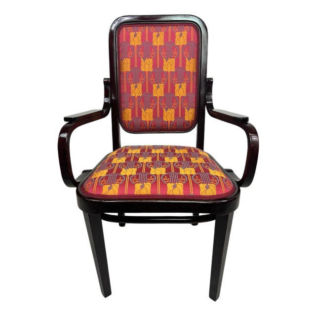 Art Nouveau Desk Chair by Gustav Siegel for Thonet, 1890s For Sale