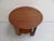 Art Deco Round Oak Coffee Table, 1920s, in Very Good conditions. Designed 1920 to 1949