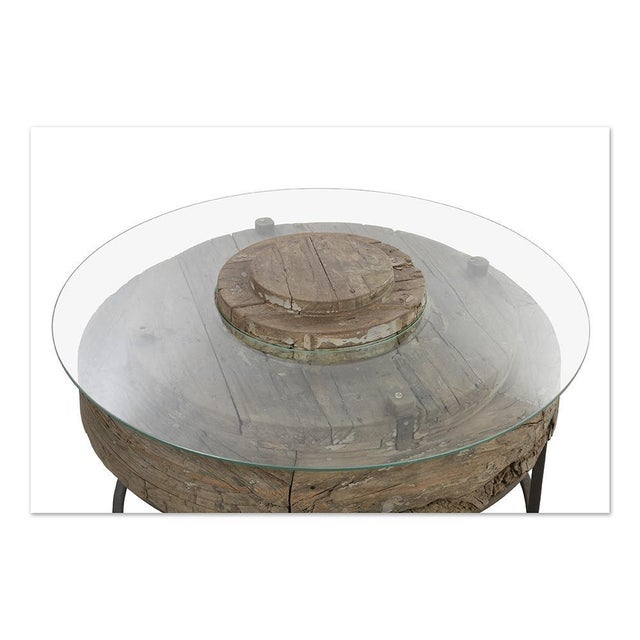Industrial Industrial Coffee Table, 1920s For Sale - Image 3 of 6