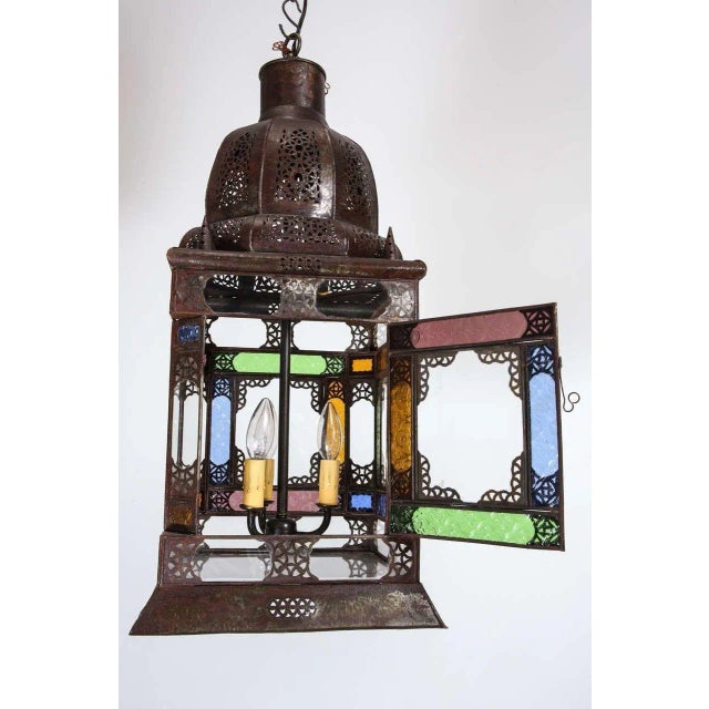 Metal Moroccan Traditional Moorish Light Pendant For Sale - Image 7 of 13