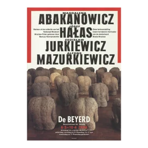 1994 Magdalena Abakanowicz 'Works from the collection of the National Museum Wroclaw-Poland' Contemporary Neutral Offset Lithograph