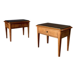 Mid-Century Bedside Cabinets, Italy, 1950s, Set of 2 For Sale
