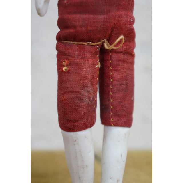Antique Japanese Soft Body Bisque Baby Doll 7" For Sale - Image 12 of 12